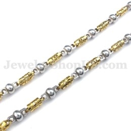 Collier Chaîne En Titane Pour Homme Tendance