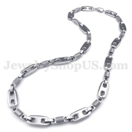Collier Chaîne En Titane Pour Homme Tendance
