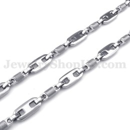 Collier Chaîne En Titane Pour Homme Tendance