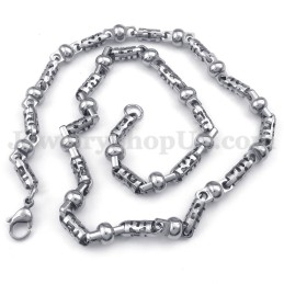 Collier Chaîne En Titane Pour Homme Tendance