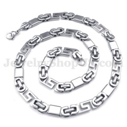 Collier Chaîne En Titane Pour Homme Tendance
