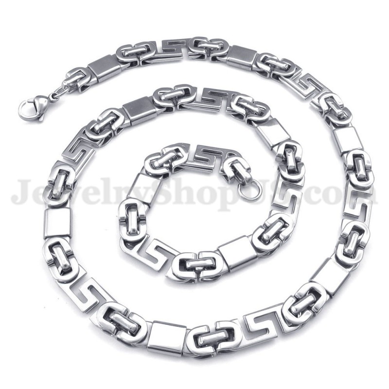 Collier Chaîne En Titane Pour Homme Tendance Collier Chaîne En Titane Pour Homme Tendance