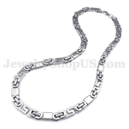 Collier Chaîne En Titane Pour Homme Tendance