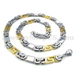 Collier Chaîne En Titane Pour Homme Tendance