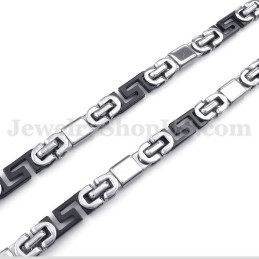 Collier Chaîne En Titane Pour Homme Tendance