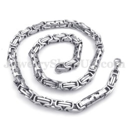 Collier Chaîne En Titane Pour Homme Tendance