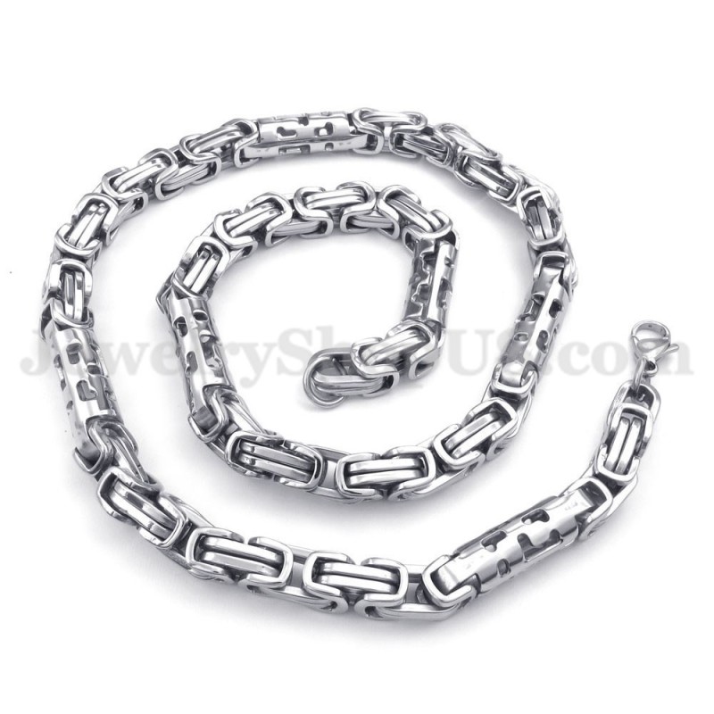 Collier Chaîne En Titane Pour Homme Tendance Collier Chaîne En Titane Pour Homme Tendance