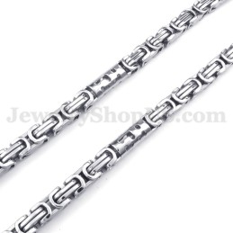 Collier Chaîne En Titane Pour Homme Tendance