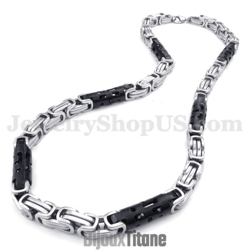 Collier Chaîne En Titane Pour Homme, Offre Spéciale Collier Chaîne En Titane Pour Homme, Offre Spéciale