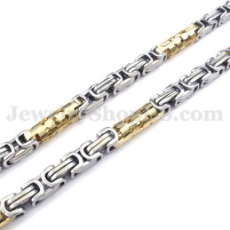 Collier Et Chaîne En Titane Pour Homme