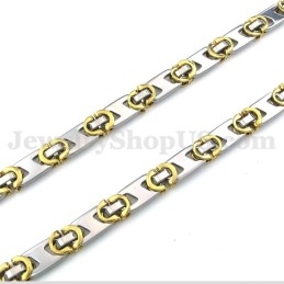 Collier Et Chaîne En Titane Pour Homme