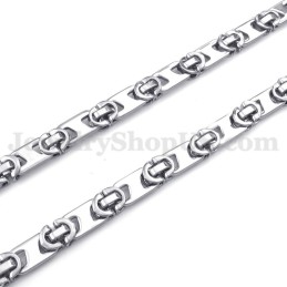 Collier Et Chaîne En Titane Pour Homme