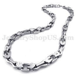 Collier Et Chaîne En Titane Pour Homme
