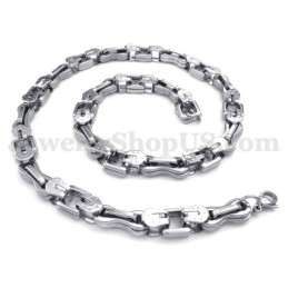 Collier Et Chaîne En Titane Pour Homme
