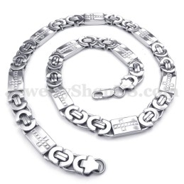 Collier Chaîne En Titane Pour Homme Tendance