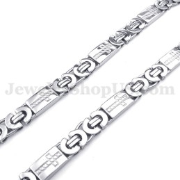 Collier Chaîne En Titane Pour Homme Tendance