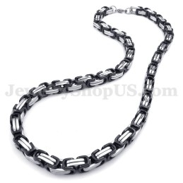 Superbe Collier Chaîne En Titane Pour Homme
