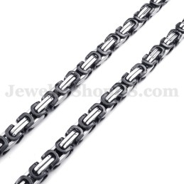 Superbe Collier Chaîne En Titane Pour Homme