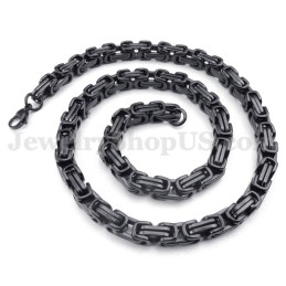 Collier Chaîne En Titane Pour Homme De Nouveau Style