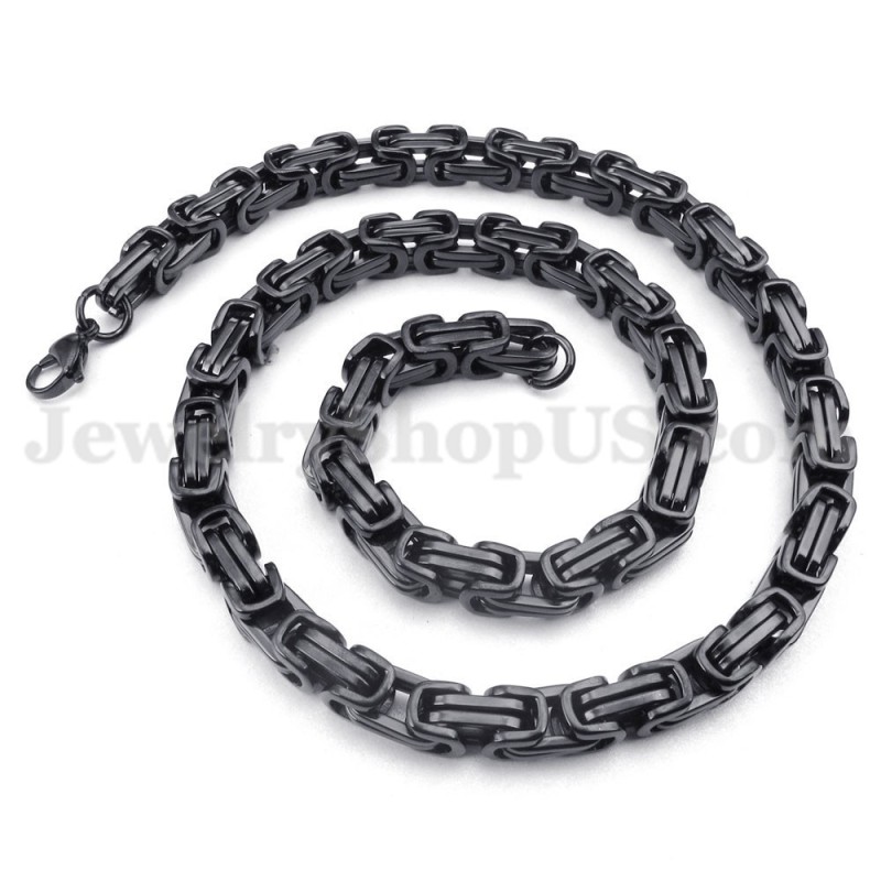 Collier Chaîne En Titane Pour Homme De Nouveau Style Collier Chaîne En Titane Pour Homme De Nouveau Style