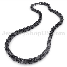 Collier Chaîne En Titane Pour Homme De Nouveau Style