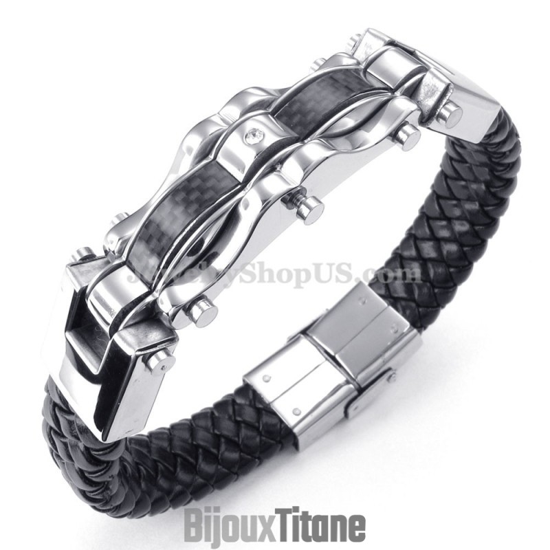 Bracelets En Titane Noir Et Or Pour Hommes Bracelets En Titane Noir Et Or Pour Hommes