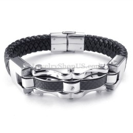 Bracelets En Titane Noir Et Or Pour Hommes