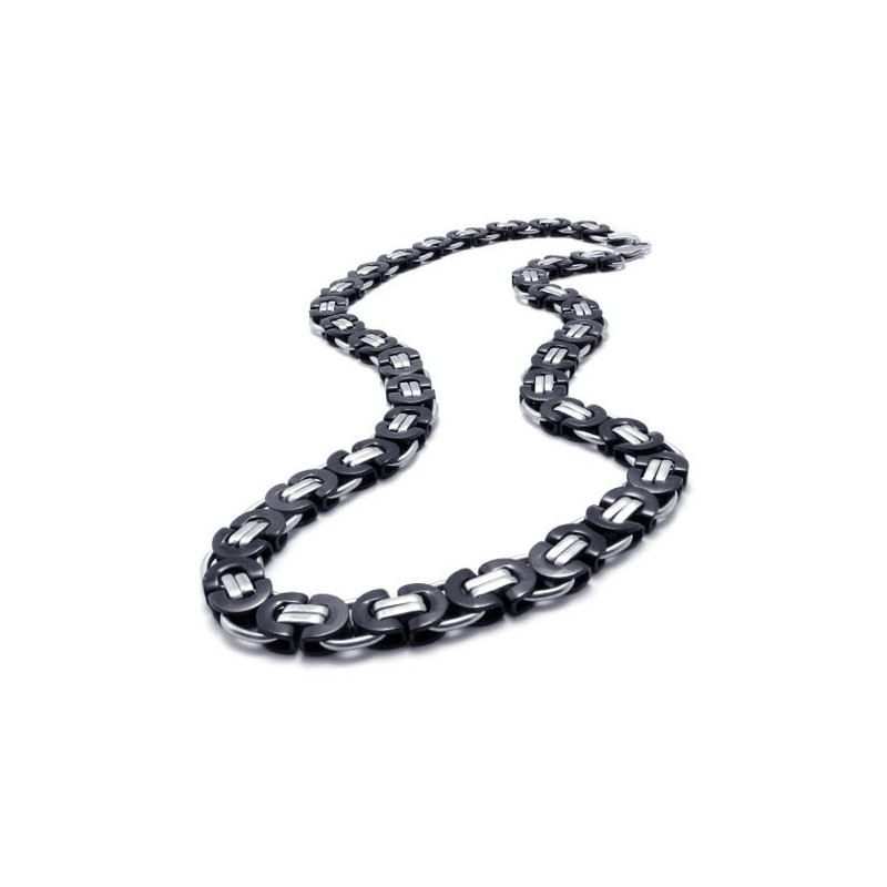 Collier En Titane Noir Collier En Titane Noir