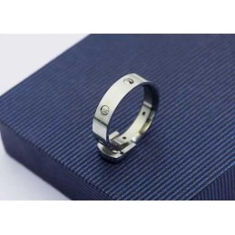 Bracelet 6 Mm Avec Anneau En Titane