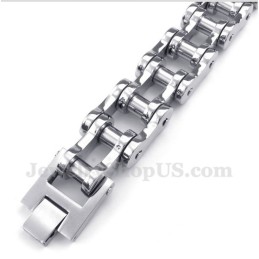 Bracelet Chaîne De Vélo En Titane Pour Homme