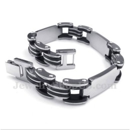 Bracelet En Caoutchouc Titane Pour Homme