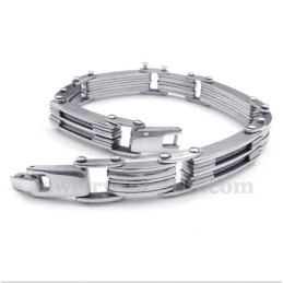 Bracelet Câble En Titane Pour Homme