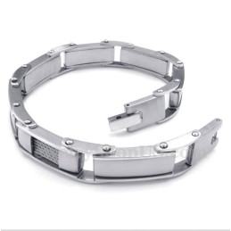 Bracelet Câble En Titane Pour Homme