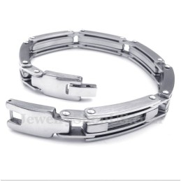 Bracelet Câble En Titane Pour Homme