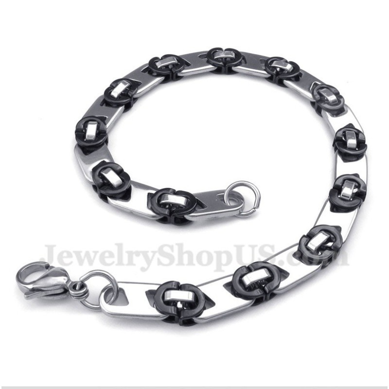 Bracelet Rond Noir En Titane Pour Homme Bracelet Rond Noir En Titane Pour Homme