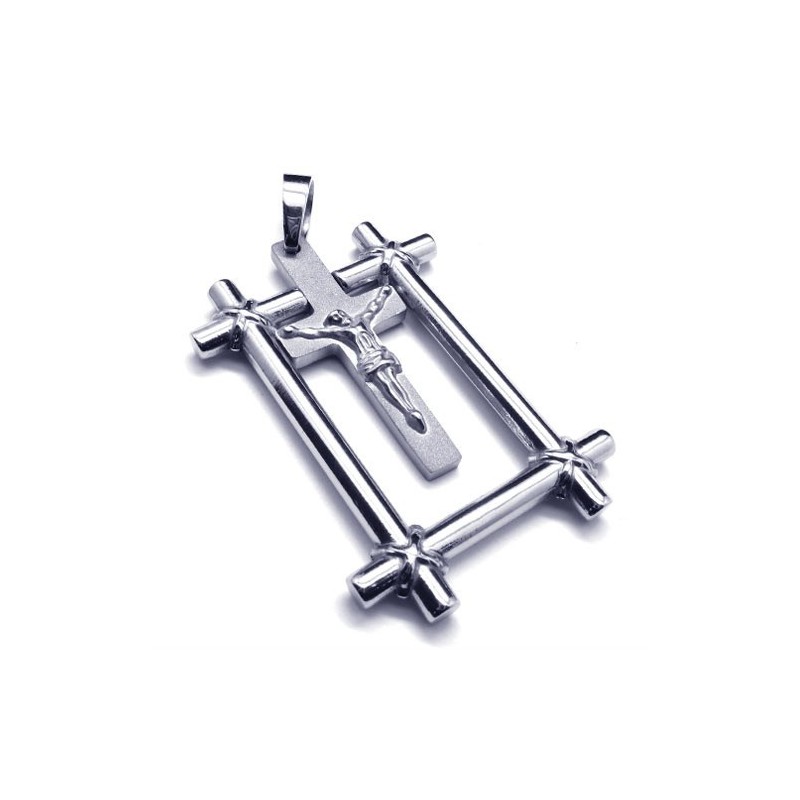 Pendentif Croix De Jésus En Titane Tendance Pendentif Croix De Jésus En Titane Tendance