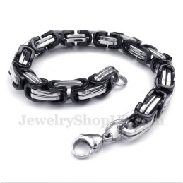 Bracelet Homme En Titane Noir