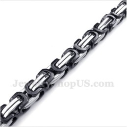 Bracelet Homme En Titane Noir