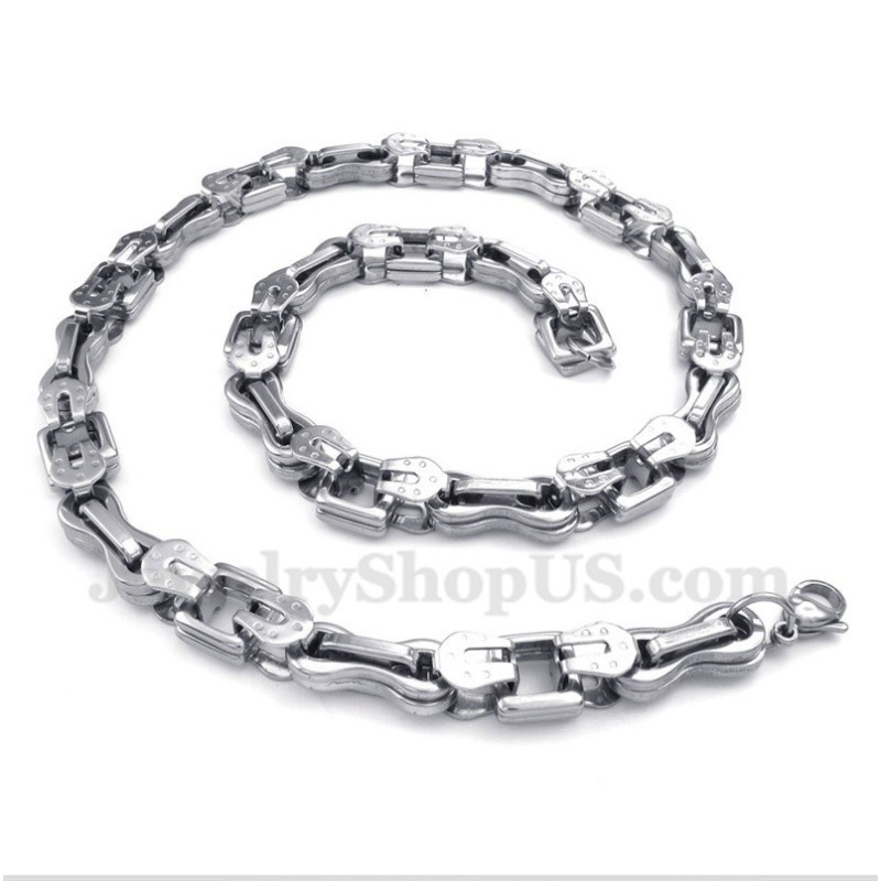 Collier Multicouche En Titane Pour Homme