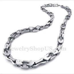 Collier Multicouche En Titane Pour Homme
