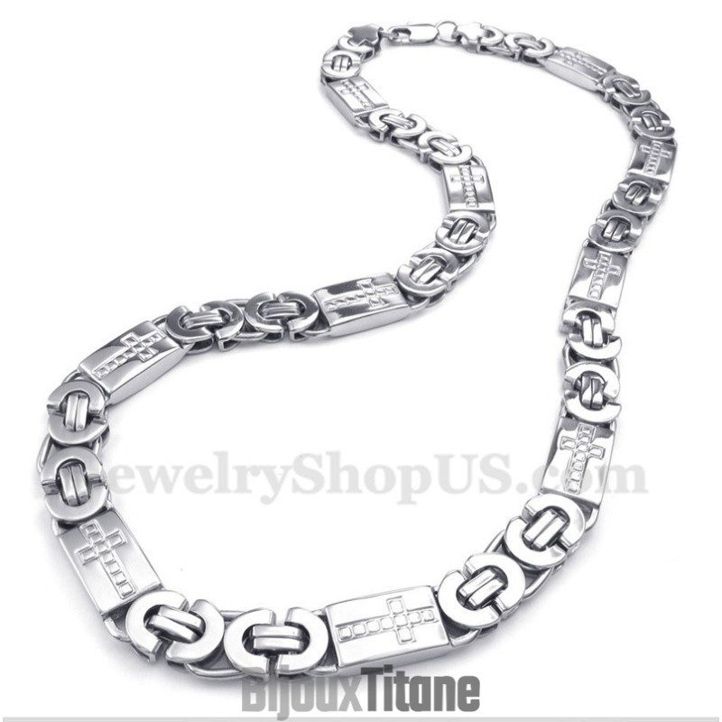 Collier Croix En Titane Pour Homme Collier Croix En Titane Pour Homme