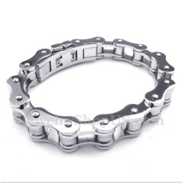 Bracelet Chaîne De Vélo En Titane Pour Homme