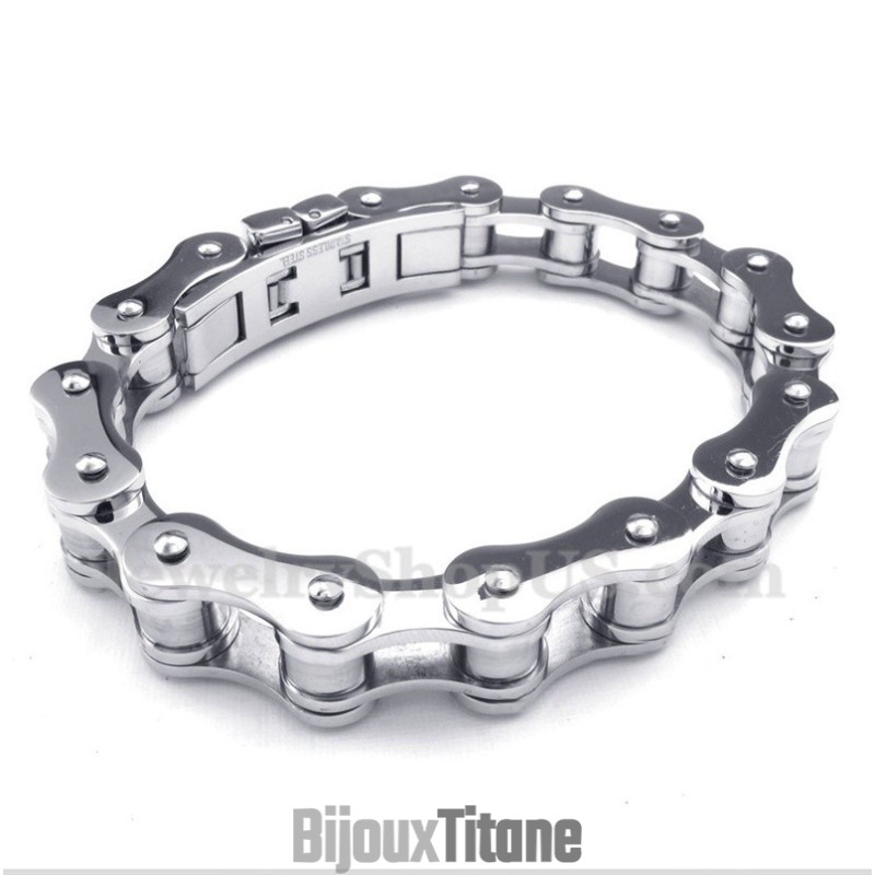 Bracelet Chaîne De Vélo En Titane Pour Homme Bracelet Chaîne De Vélo En Titane Pour Homme