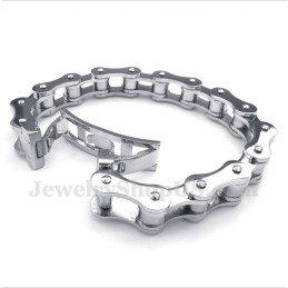 Bracelet Chaîne De Vélo En Titane Pour Homme