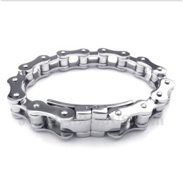 Bracelet Chaîne De Vélo En Titane Pour Homme