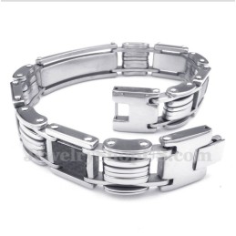 Bracelet Homme En Titane Et Fibre De Carbone