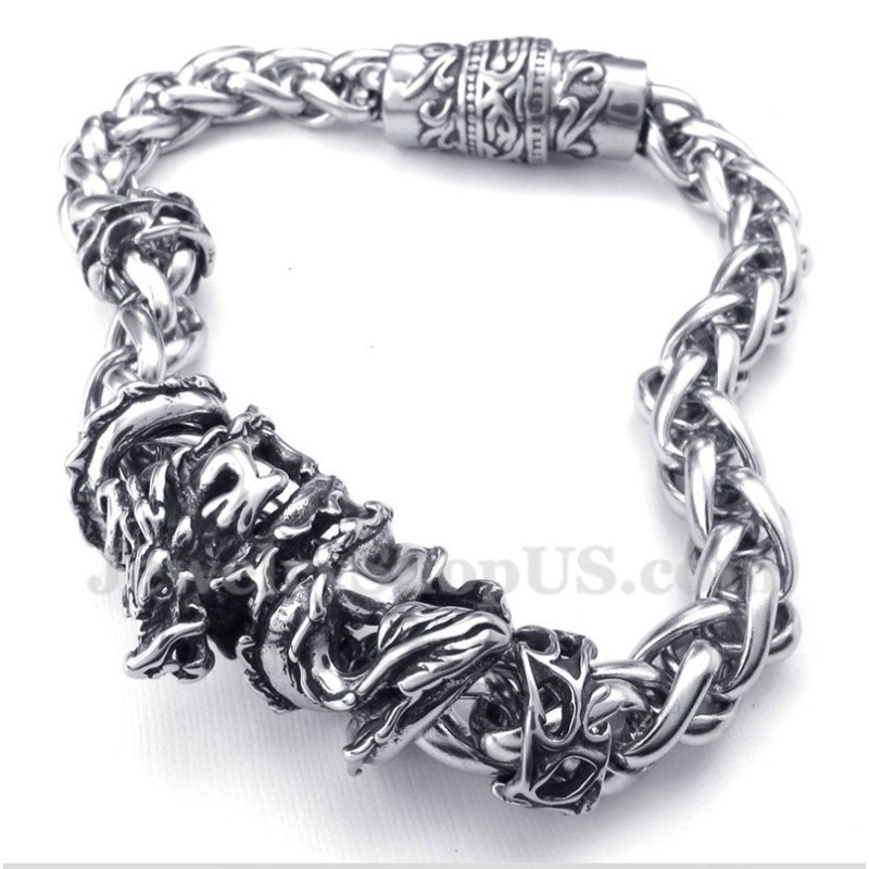 Bracelet En Titane Moulé Pour Homme