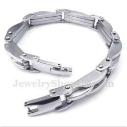 Bracelet Wave En Titane Pour Homme