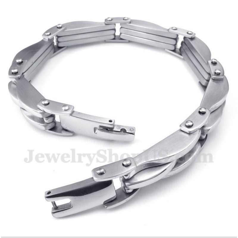 Bracelet Wave En Titane Pour Homme Bracelet Wave En Titane Pour Homme