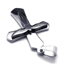 Pendentif Croix En Titane De Nouveau Style
